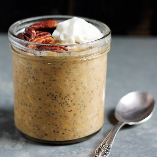 Pumpkin Pie Overnight Oats