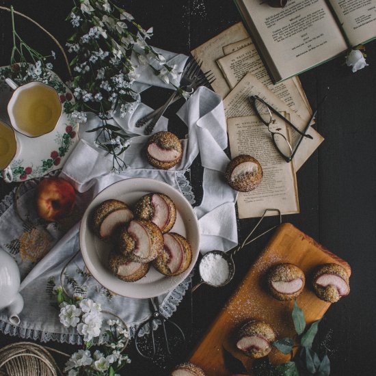 Peach Financiers