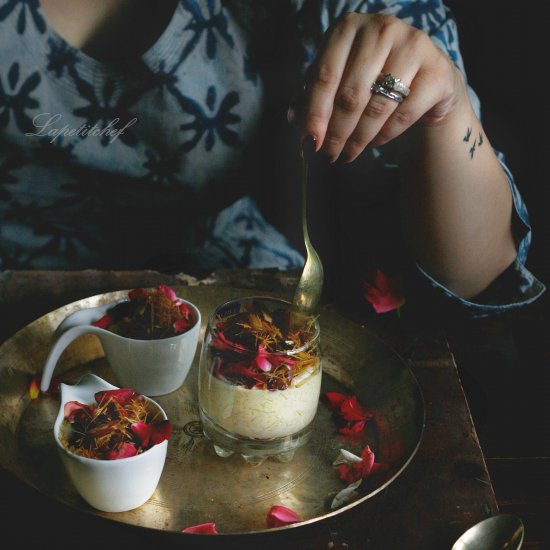 Vermicelli Rosewater Cardamom Kheer