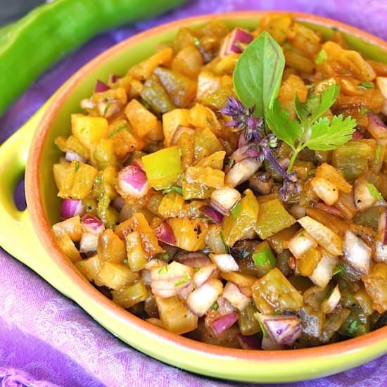 Roasted Hatch Chile Pineapple Salsa