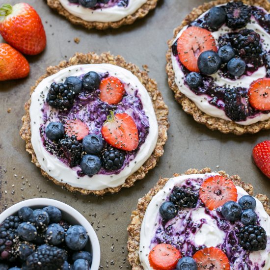 Granola Crust Breakfast Tarts