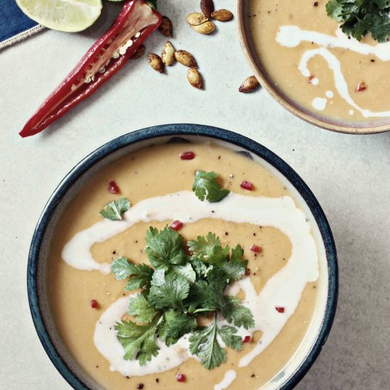 Butternut Squash & Coconut Soup