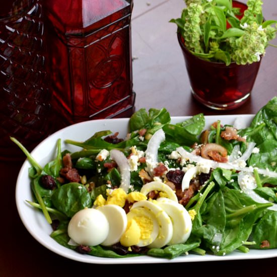 Wilted Spinach Salad