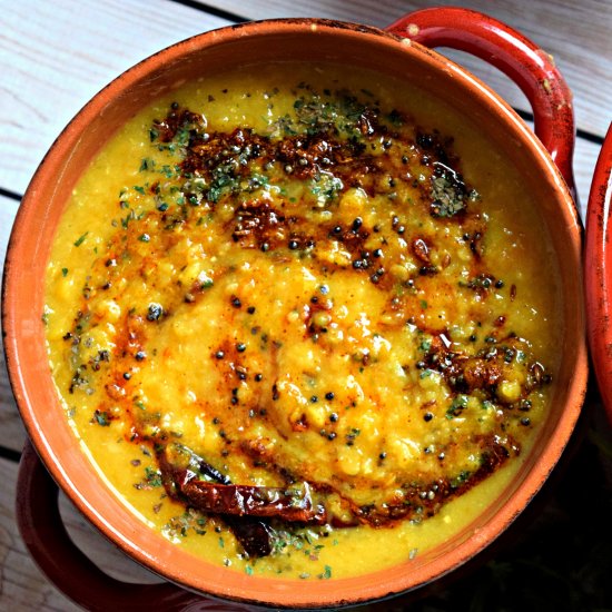 Butternut Squash Dal Tadka