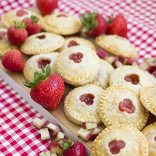 Strawberry Rhubarb Hand Pies