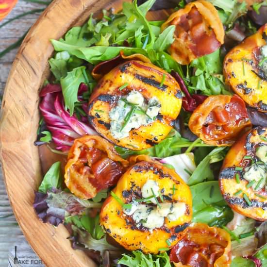 Grilled Peach Salad