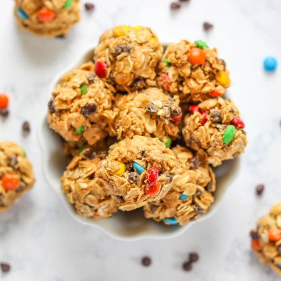 No Bake Monster Cookie Bites