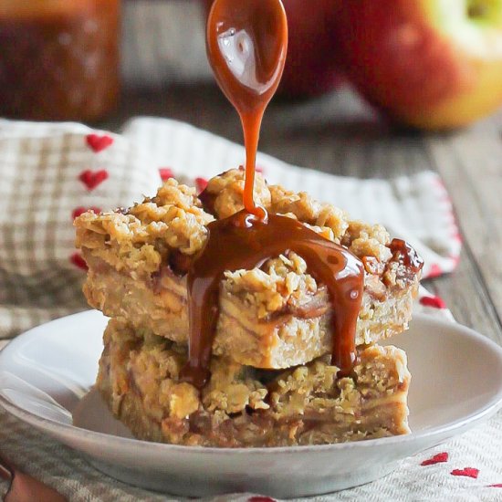 Caramel Apple Oatmeal Carmelitas