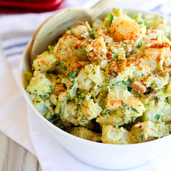 Lightened Up Classic Potato Salad