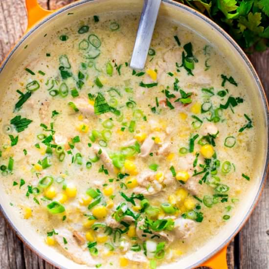 Chicken and Corn Chowder