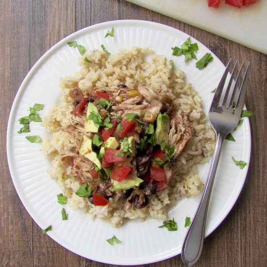 Crock Pot Fiesta Chicken