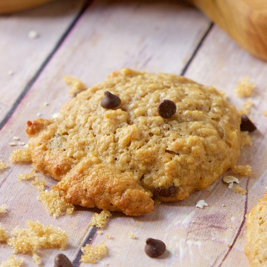 Peanut Butter Banana Cookies