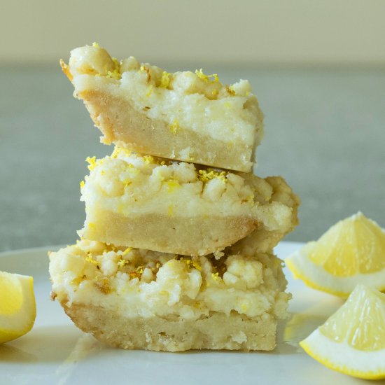 Lemon Sugar Cookie Bars