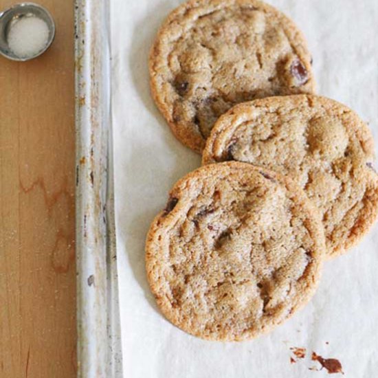 Paleo-ish Chocolate Chip Cookies