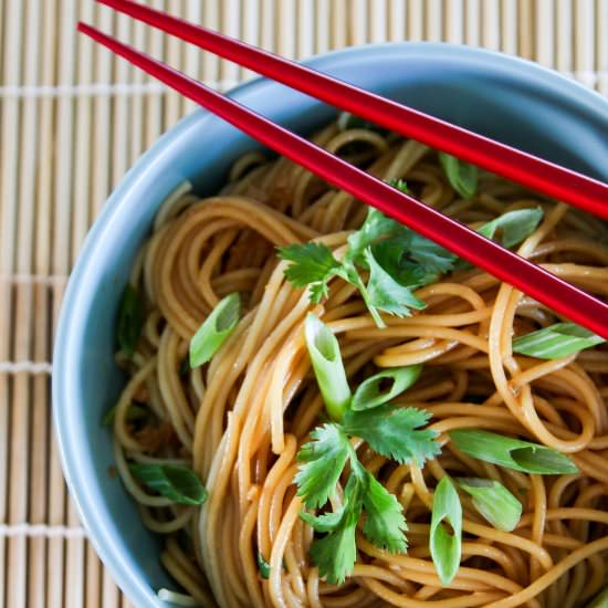 Perfect Asian Sesame Noodles