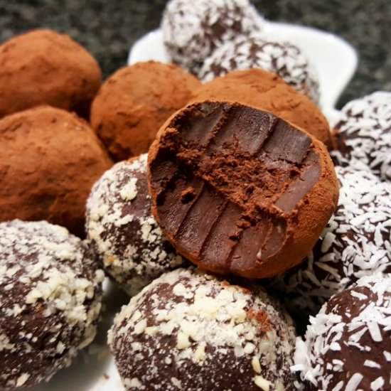 Dark Chocolate Truffles