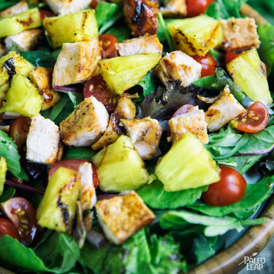 Hawaiian BBQ-style Chicken Salad