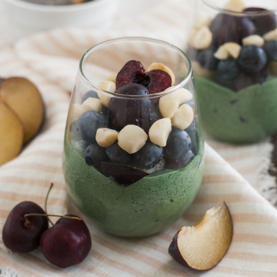 Spirulina Pudding