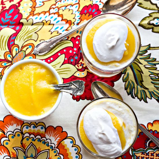 Vegan Mango Pineapple Fool