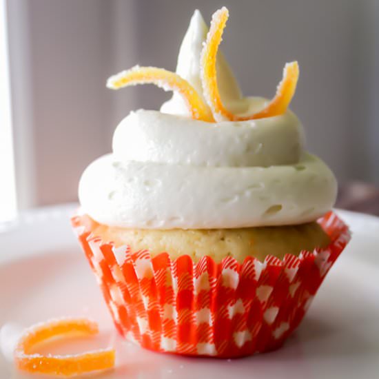 Orange Marmalade Cupcakes