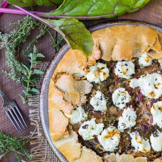 Chard Galette_Ricotta_Goat Cheese