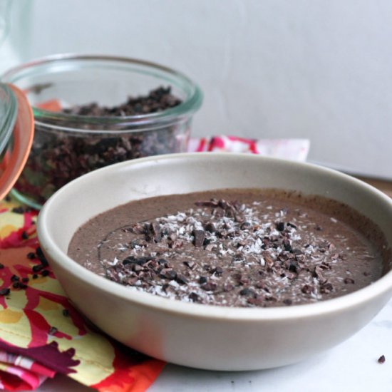 Cacao Almond Butter Acai Bowls