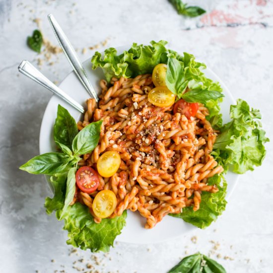 Roasted Red Pepper Pasta Sauce