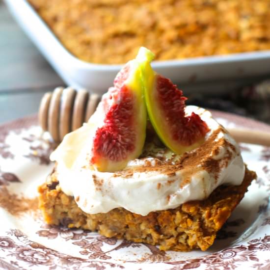 Baked Pumpkin Oatmeal