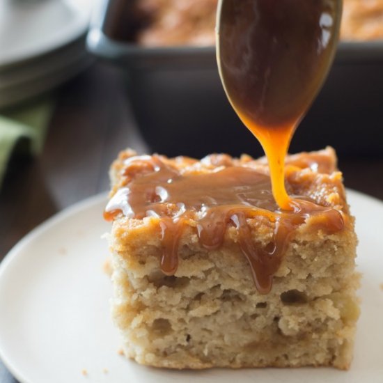 GF Caramel Apple Cake