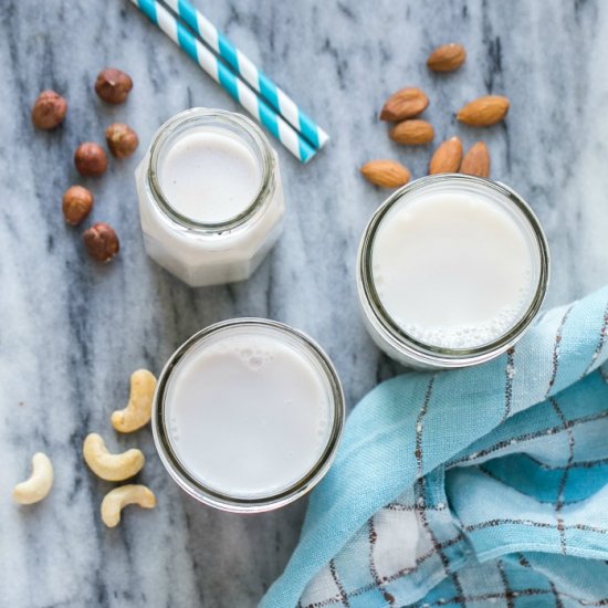 Homemade Nut Milks