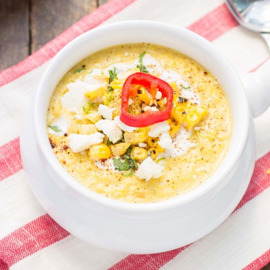 Mexican Street Corn Chowder