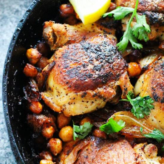 One-Pot Harissa Chicken