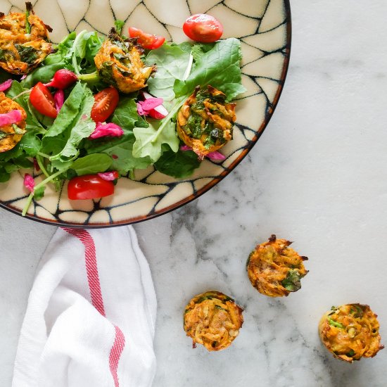 Sweet Potato Latke Bites