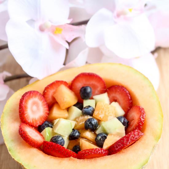 Cantaloupe Fruit Bowl