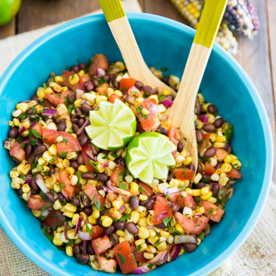 Mexican Black Bean and Corn Salad