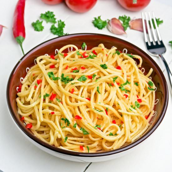 Spaghetti Aglio, Olio e Peperoncino