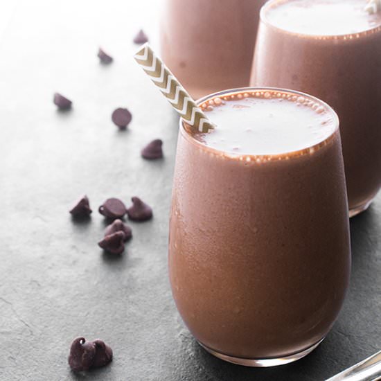 Chocolate Almond Butter Smoothie