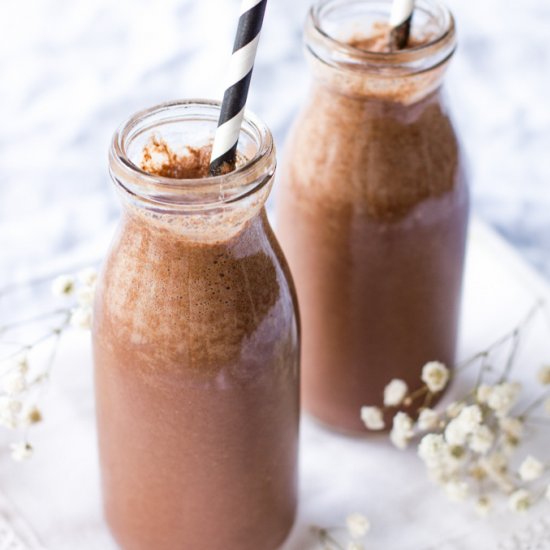 Healthy Homemade Chocolate Milk