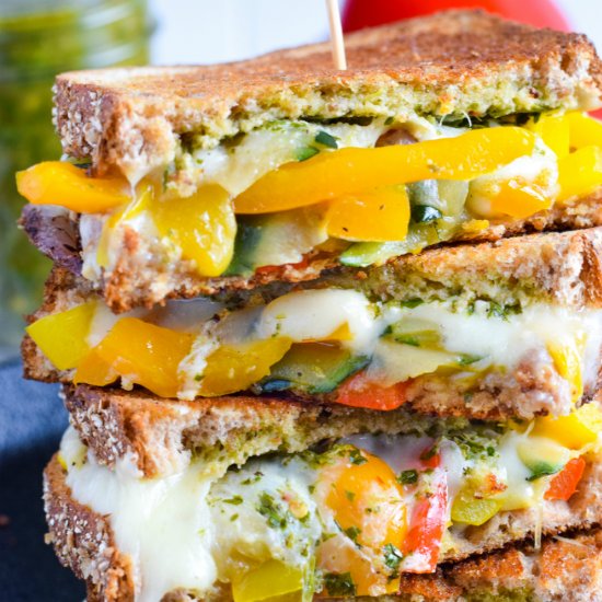 Mexican Fajita Grilled Cheese