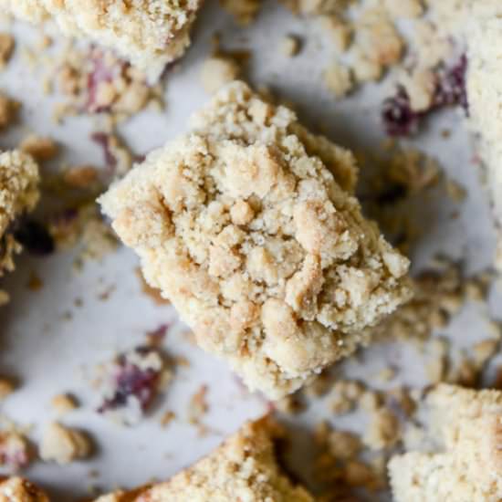 Cherry Berry Buttermilk Crumb Cake