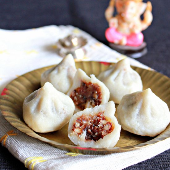 Millet Dumplings With Date Almonds