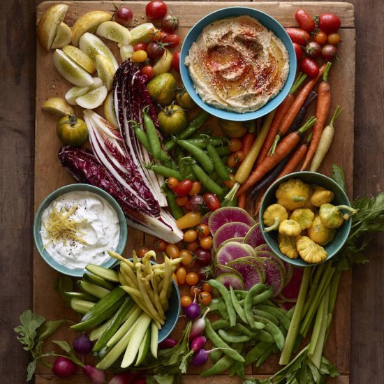 How To Assemble A Crudité Platter