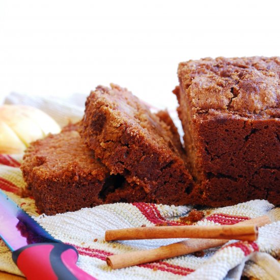 Applesauce Quick Bread (GF, Vegan)