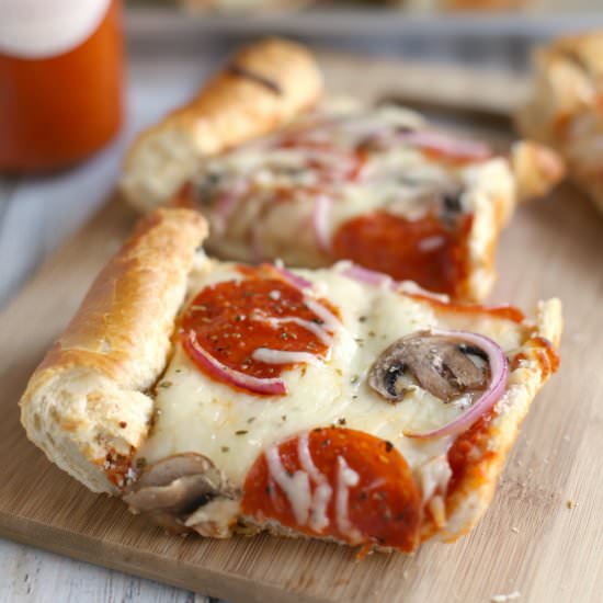 The Best French Bread Pizza