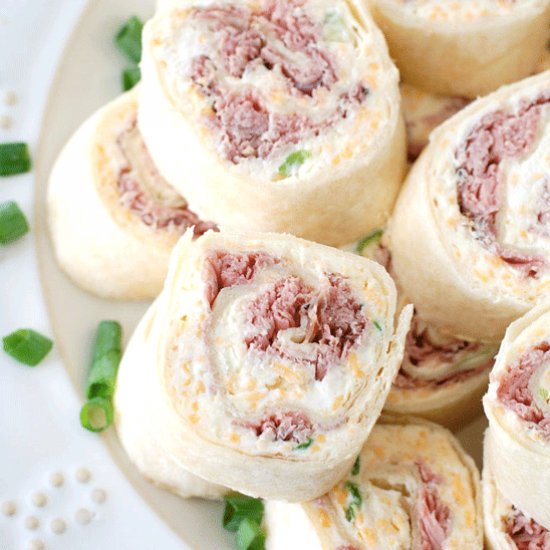 Roast Beef Tortilla Roll Ups