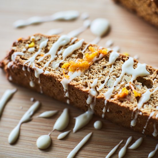 Walnut Anise Biscotti