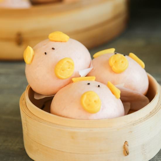 Steamed Piggy Buns