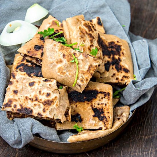 Rajma Tofu Paratha Pocket Bites