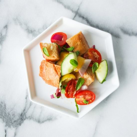 Panzanella with Heirloom Tomatoes