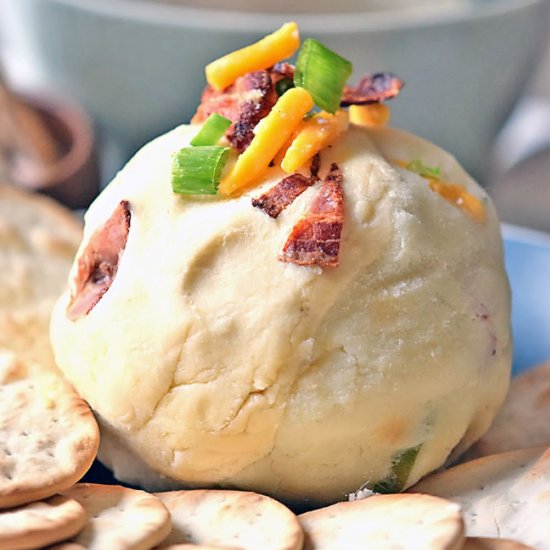 Loaded Baked Potato Cheese Ball